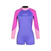 Mirage WS54 Womens Longsleeve Springsuit Wetsuit 2mm Violet 10
