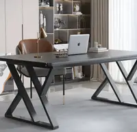 在飛比找樂天市場購物網優惠-岩板电脑桌台式办公桌现代简约卧室学生家用书桌写字桌床边电竞桌