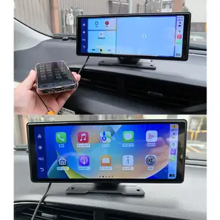 CORAL RX10 可攜式全無線CarPlay 10吋觸控螢幕 車用導航資訊娛樂整合系統 禾笙影音館