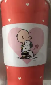 Peanuts~”Snoopy & Charlie”~16 oz To Go Cups, Lids & Sleeves~NEW~12 Ct.~FAST SHIP
