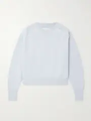 [SASUPHI] SASUPHI - Cashmere Sweater - Light blue - IT36 IT 36 Blue