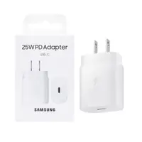 在飛比找PChome24h購物優惠-SAMSUNG 原廠 25W 快充旅充頭 Type C EP