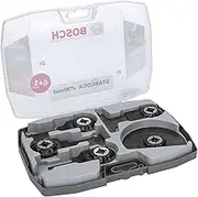Bosch Accessories Professional 7-Piece Starlock Plunge Saw Blade/Segment Saw Blade Set (for Wood and Metal, Multifunctional Tool Accessories)