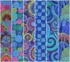 12 x Jelly Roll Strips 2.5" x 44" inch ~ KAFFE FASSETT ~ Quilting Cotton Fabric