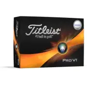 Titleist 2023 Pro V1 Golf Balls #1-#4 1 Dozen White with Blue Alignment
