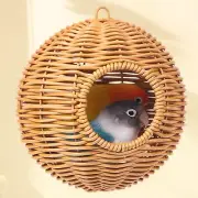 Bird Hammock Nest Exercise Training Perch Stand for Lovebirds Parakeet Macaw