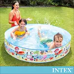 INTEX 免充氣幼童戲水游泳池152X25CM(56451)