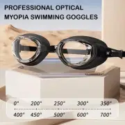 Brand Myopia Swimming Goggles Pool Glasses for Adult Kids HD Anti Fog Optical Ey