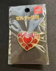 Heart Container Pin from Nintendo Tokyo Store / The Legend of Zelda (new)