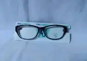 Capri Optics US74 Eyeglass Frames 51□17-135 Black, Spring Hinges, NWT