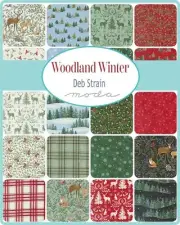 Moda Layer Cake - WOODLAND WINTER - 100% cotton for patchwork quilting