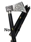 Axe Head Handle Walking Stick Wooden Men Women Walking Cane