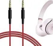 Geekria Nylon Braided Audio Cable Compatible with Beats Solo 4 Solo 3 Mixr Pro Headphones Cable, 1/8" (3.5mm) to 3.5mm Aux Replacement Stereo Cord (4 ft /1.2 m)