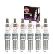 6 pcs NGK Ruthenium HX Spark Plugs for 2008-2012 Ford Taurus 3.5L V6 - xq