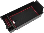 Center Console Organizer, Sturdy Heat Proof Armrest Console Storage Box Holder for A Class B Class CLA GLA GLB