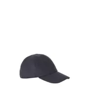 Navy blue baseball cap M Black