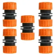 5x Garden Hose Pipe Coupler Connector 1/2" Joiner Mender Extend Repair Adaptor c