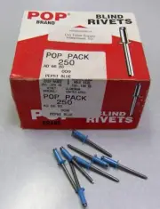 POP Brand Blind Rivets 250 Box