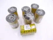 7 Pack Zebra Wax Ribbon Roll Thermal Transfer 1476' Per Roll