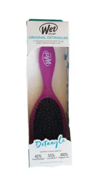 Wet Brush Original Detangler Hair Brush Ultra-Soft IntelliFlex Bristles Wet Dry