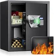 Blacksmith Biometric Safe Box 1.5 Cub Home Security Safe Fingerprint Recognition