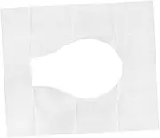 Housoutil 60Pcs Disposable Toilet Seat Covers Skin Friendly Travel Potty Covers for Hotels Airports and More Individually Wrapped for Easy Storage