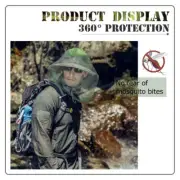 Insect Mosquito Head Net Mesh Protector Hat Fly Bee Bug Outdoor Fishing Camping