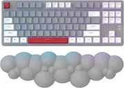 Keyboard Cloud Wrist Rest,PU High Density Memory Foam with Non-Slip Base for Typing Pain Relief,Ergonomic Keyboard Pad with Wrist Support for Home Office/Computer/Laptop/Gaming/Mac