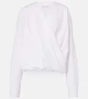 [Dries Van Noten] Dries Van Noten Cotton top AU 10 white