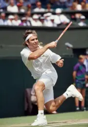 Andre Agassi USA at the Wimbledon Lawn Tennis Championships at the- Old Photo 7