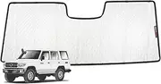 Genuine SNAPSHADES Front Windscreen Sun Shade for Toyota Landcruiser Troop Carrier/70 Series (with Pre-Collision System) (75/76/78/79 Series; 2022-Present)