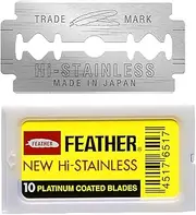 Feather Double Edge Safety Razor Blades 10 Count