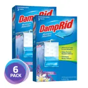 DampRid Hanging Bag Moisture Absorber - Lavender Vanilla Scent Damp Rid 3 6 PACK