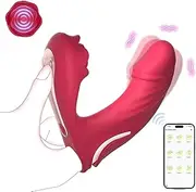 Finger Vibrator Adult Sex Toys for Women, Adult Toys with 9 Vibrations + 9 Flapping & Heating Function Clitoral G-Spot Nipple Vibrators, Sexual Pleasure Tools for Women mini Vibrator Couples Sex Toys