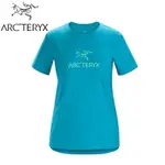 ARC'TERYX 始祖鳥 女 ARC'WORD T-SHIRT 休閒TEE《冰河綠》/24023/短袖T恤