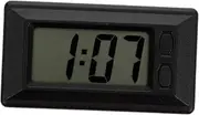 Mini Electronic Clock for Car Dashboard Compact Digital Clock with Calendar Function Easy Installation for Home and Vehicle Use