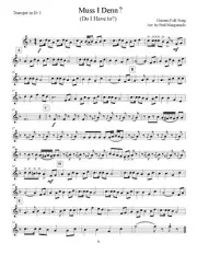 Muss I Denn? German Band/Brass Quintet/Oktoberfest Band Sheet Music