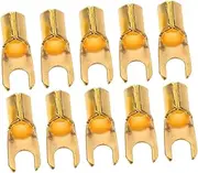 LAPYAPPE Pcs U-Shaped Car Audio Connectors Aluminum Terminal Blocks Subwoofer Amplifier Easy Installation for Car Home