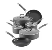 Circulon 83903 Radiance Hard Anodized Nonstick Cookware Pots and Pans Set 10 Pc