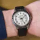 【SEIKO精工】Presage SSK011J1 GMT 皮錶帶 機械男錶 4R34-00B0Z 白/銀 40.5mm