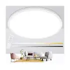 24 Inch Round Led Ceiling Light Fixture, Ultra Thin Flush Mount, Dimmable wit...
