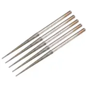 Mini Diamond Burrs Drill Bits for Rotary Tool 2.35mm Shank 2.6mm 5Pcs