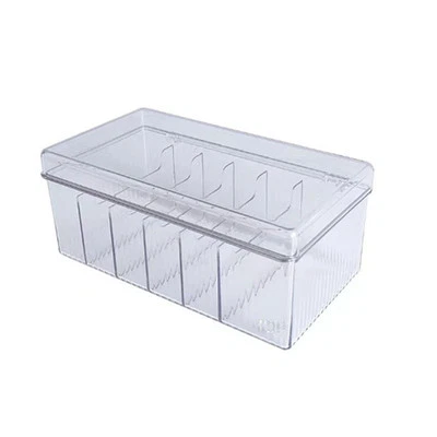 Plastic Cord Storage Box with Lid, Cable Organizers Case for Home Office8634