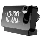 Advanced Digital Alarm Clock with 180 Degree Ceiling Projector and LED Display P