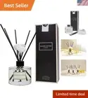 Reed Diffuser Set 6.7oz 200ml Jasmine Scented Diffuser with Sticks Home Fragr...