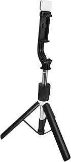 LALAFINA Selfie Stick Tripod Phone Holder Extendable Flexible Portable Stand for Live Streaming Photography Travel