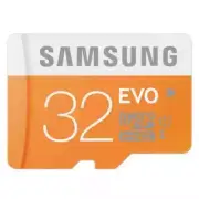 Samsung 95MB/s (U1) MicroSD EVO Memory Card with Adapter 32 GB (MB MP32GA)