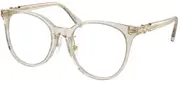 Swarovski SK2027D Asian Fit 3003 Men's Glasses Brown Size 53 - Private Health Rebate - Blue Light Block Available