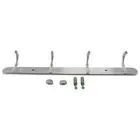 Aluminium Alloy 4 Hanger Towel Hat Coat Clothes Wall Mount Rack Hook F8C57484