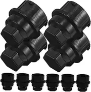 Wheel Nut Covers 10pcs Plastic Lug Nuts Covers for Car Wheel Hub Easy Fit Maintain Vehicle Appearance